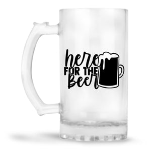 Here for The Beer Beer Mug