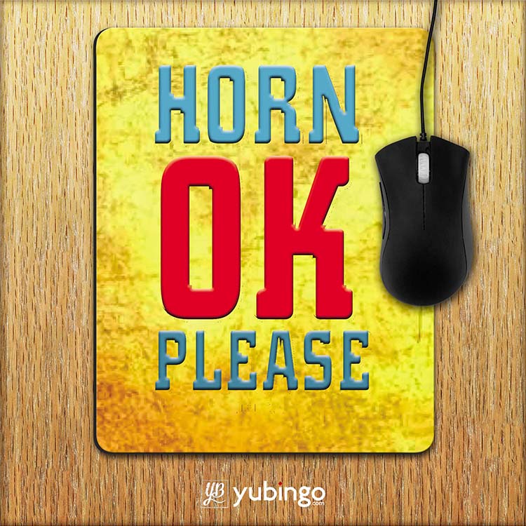 Horn OK please Mouse Pad