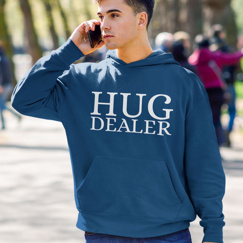 Hug Dealer Hoodie-Navy