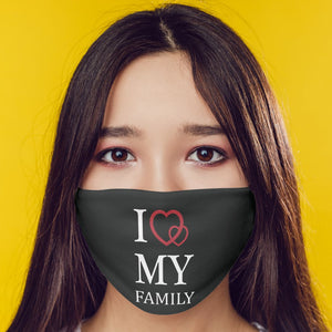 I Love My Family Mask-Image2
