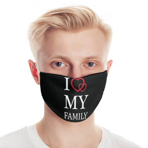 I Love My Family Mask-Image5