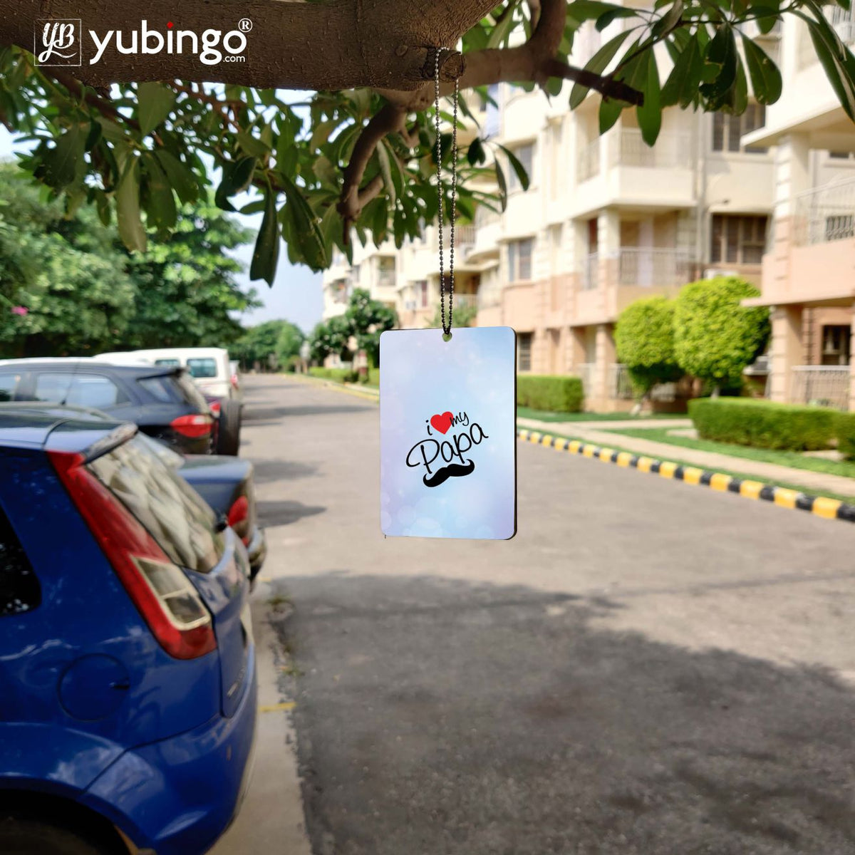 I Love My Papa Car Hanging-Image4