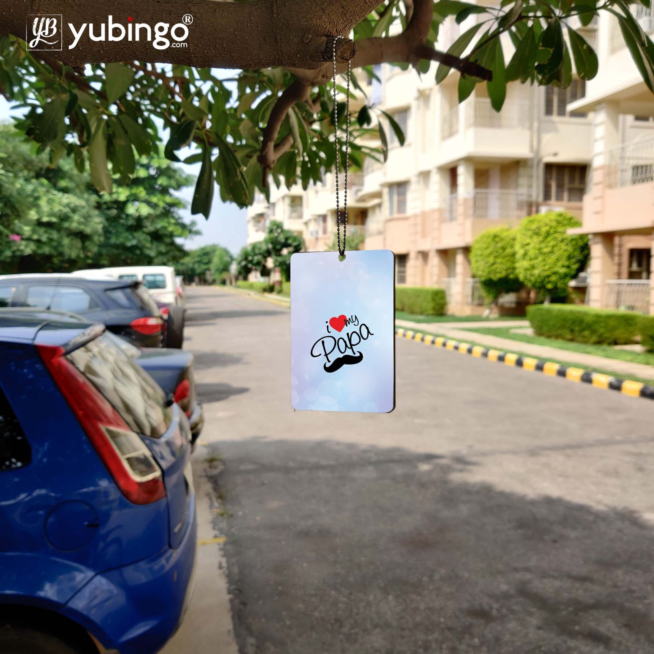 I Love My Papa Car Hanging-Image4