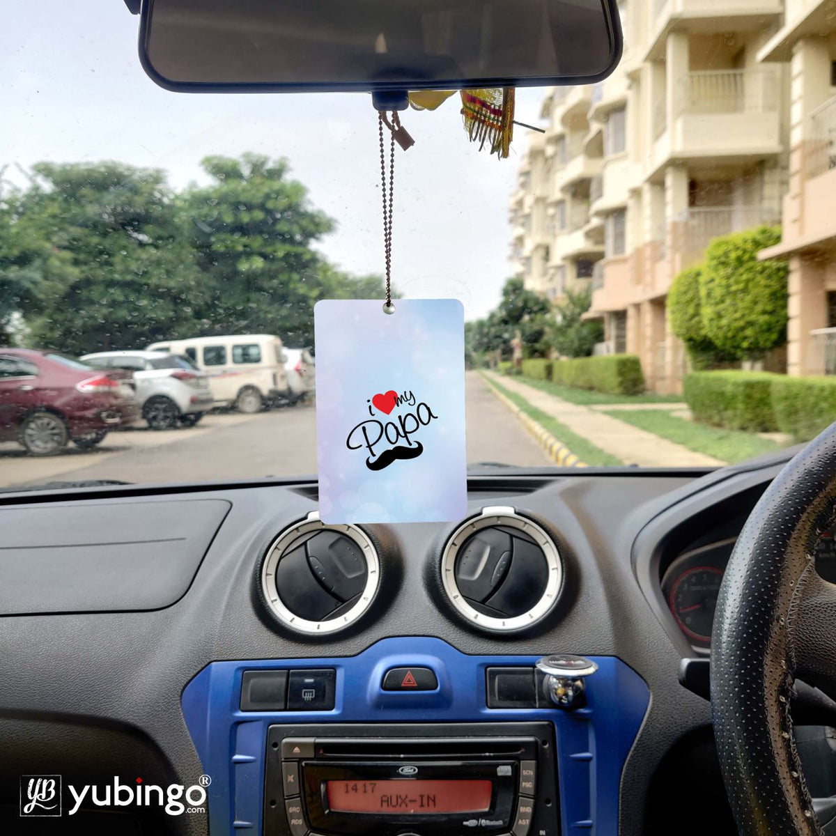 I Love My Papa Car Hanging-Image6