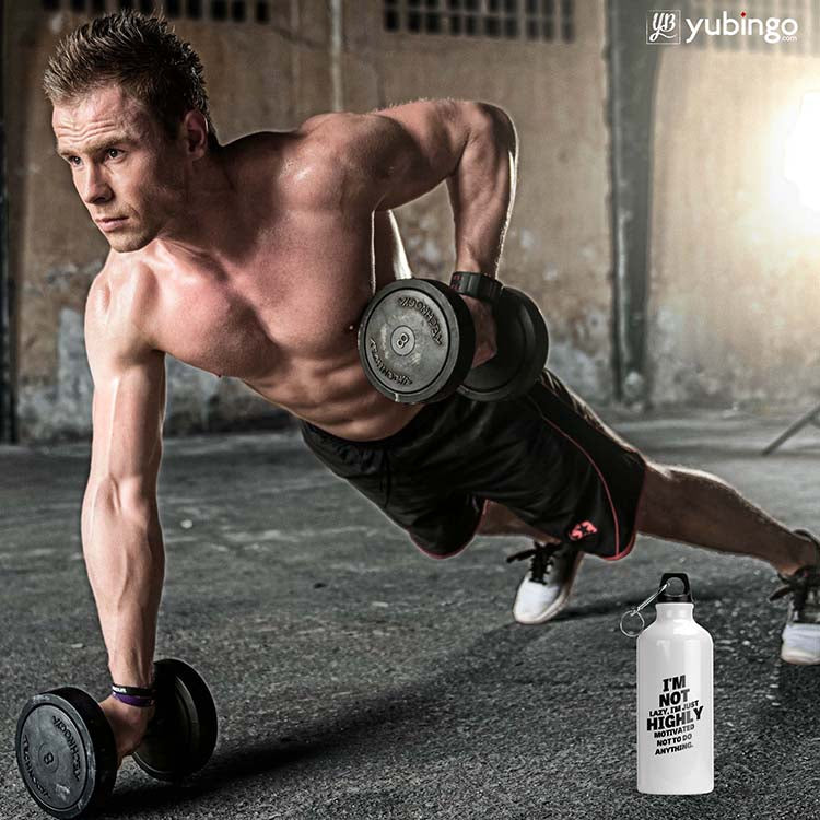 I'M Not Lazy Water Bottle