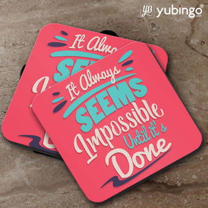 Impossible Till Done Coasters-Image5