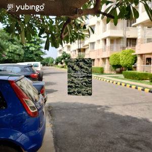 Indian Army Quote Car Hanging-Image4