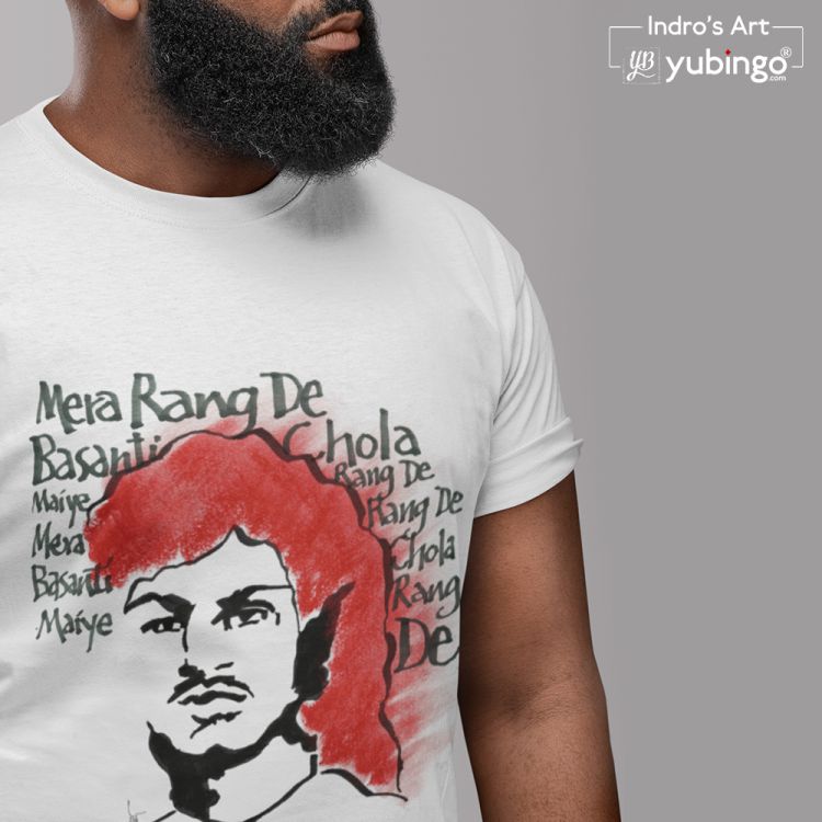 Indro's Art Bhagat Singh Men T-Shirt-Image5