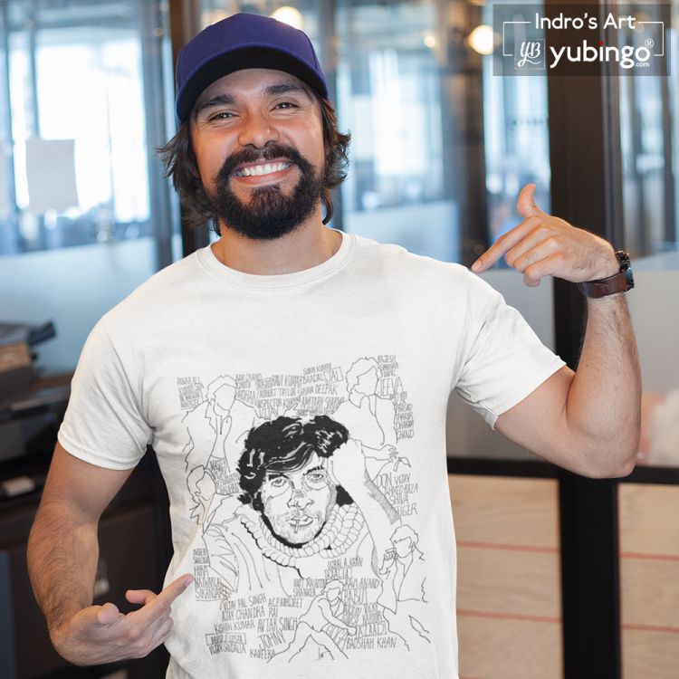 Indro's Art Big B Men T-Shirt-Image2