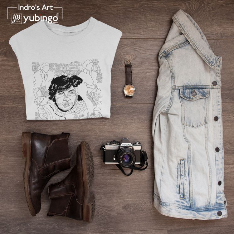 Indro's Art Big B Men T-Shirt-Image4