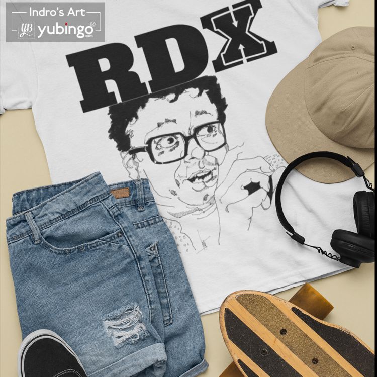 Indro's Art Burman Da Men T-Shirt-Image5