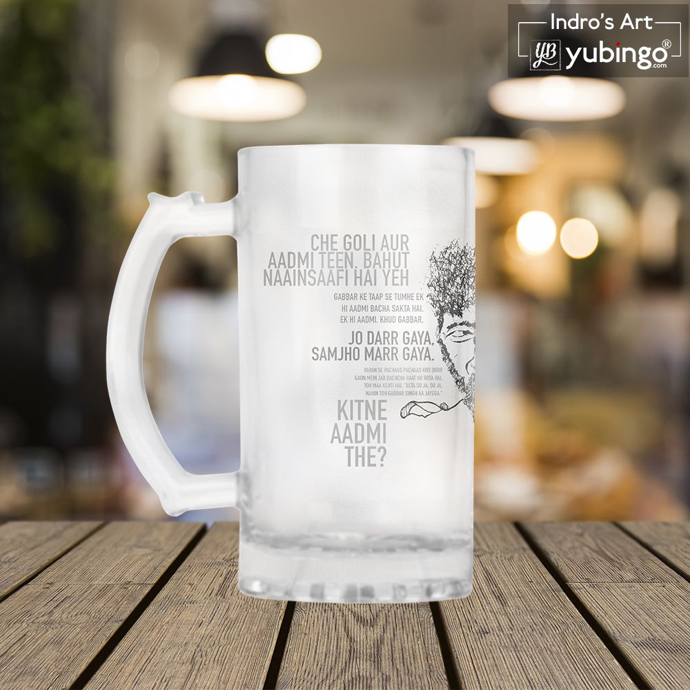 Gabbar Beer Mug-Image4