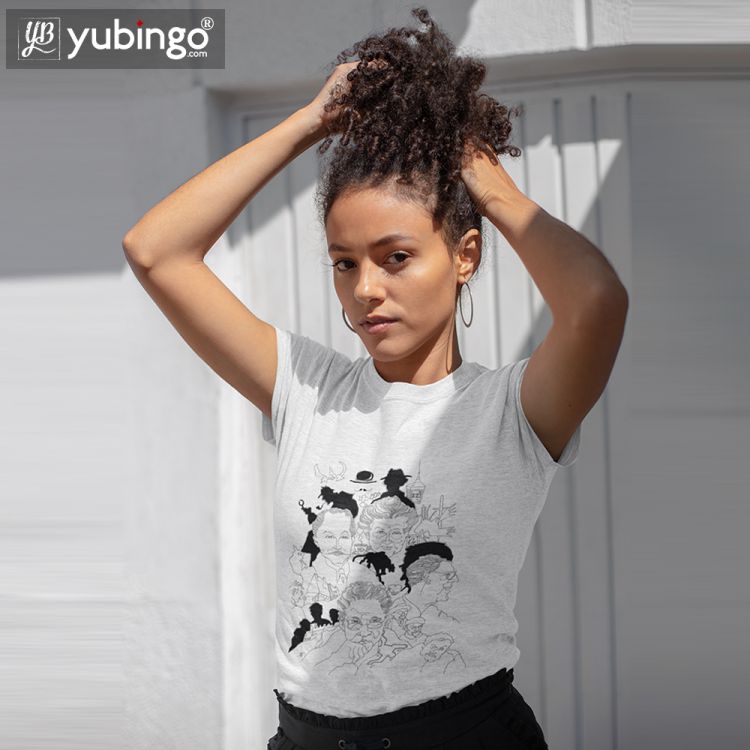 Indro's Art Great Detectives Women T-Shirt-Image2