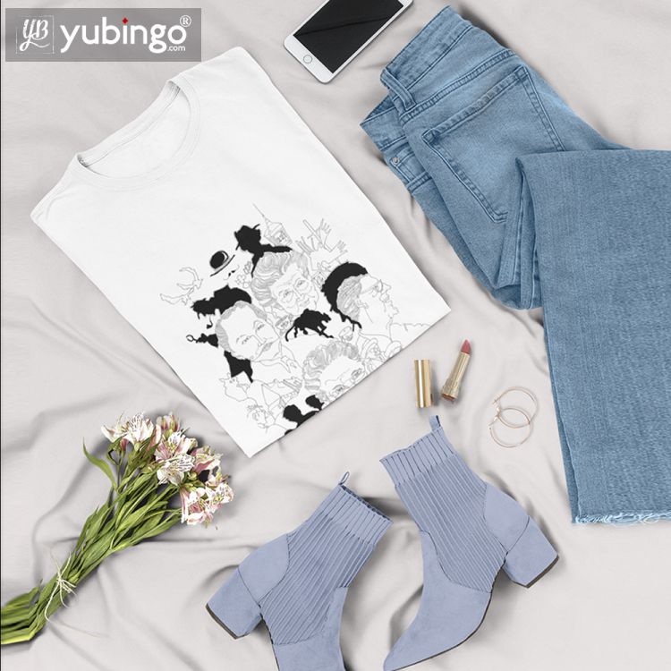 Indro's Art Great Detectives Women T-Shirt-Image3