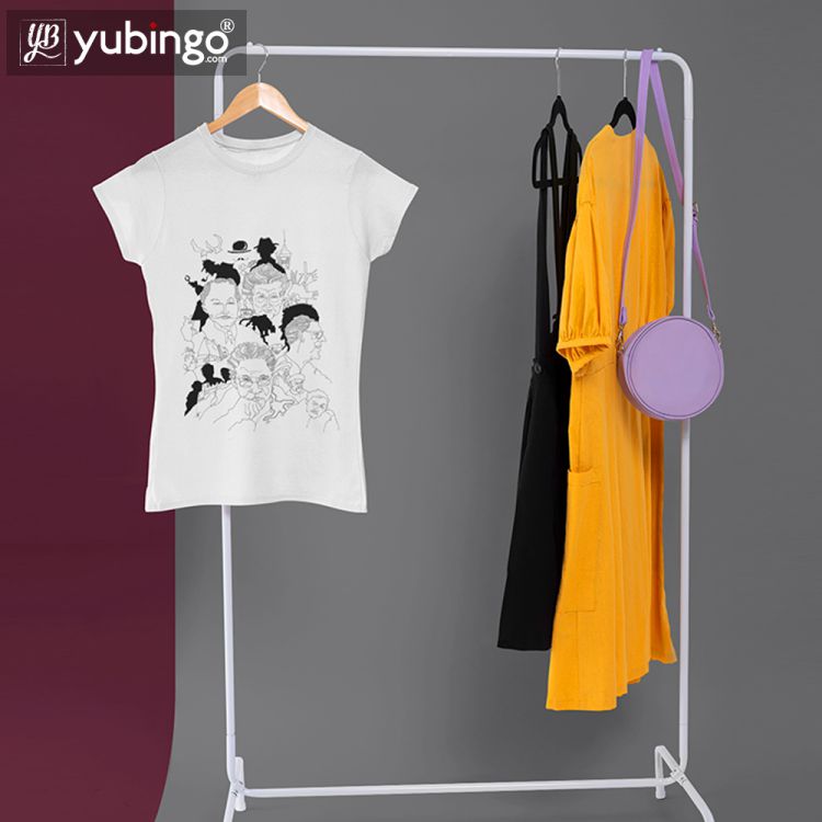 Indro's Art Great Detectives Women T-Shirt-Image5