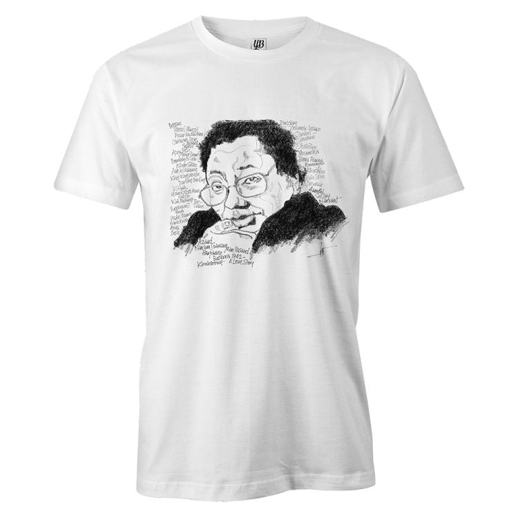 Indro's Art RD Burman Men T-Shirt-White