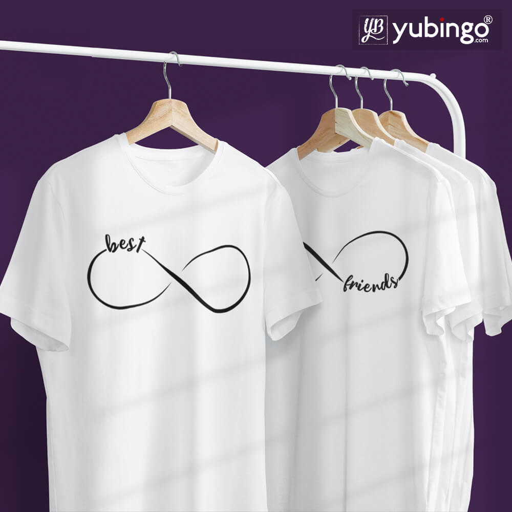 Infinitely Best Friends T-Shirt-White