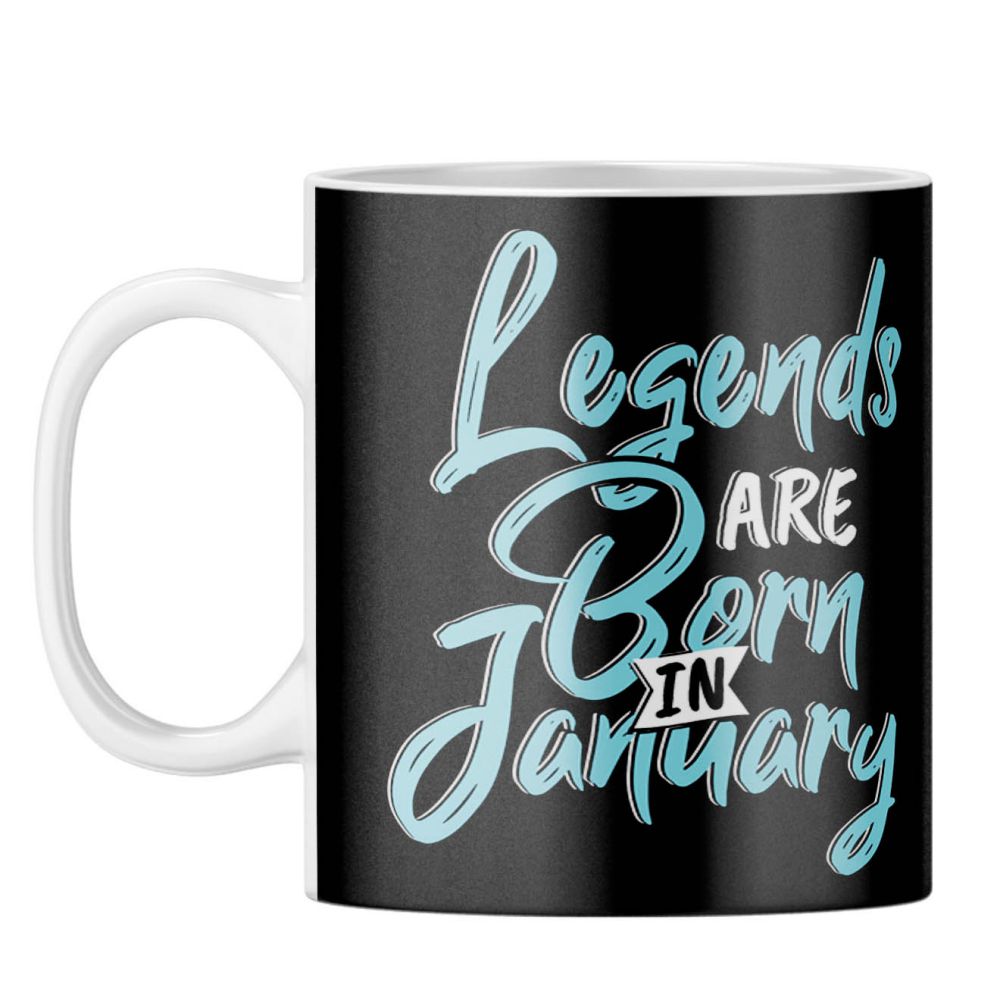 January Legends Coffee Mug