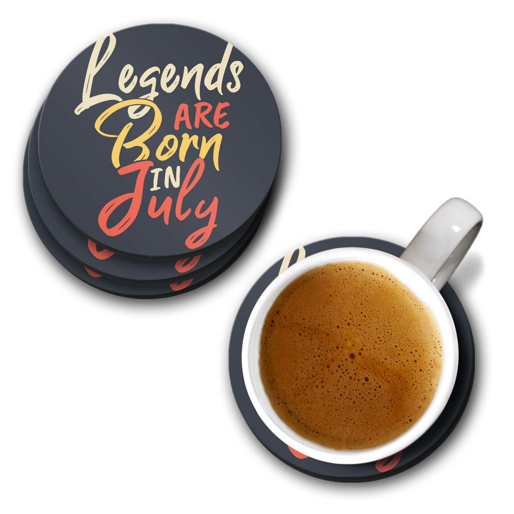 July Legends Coasters