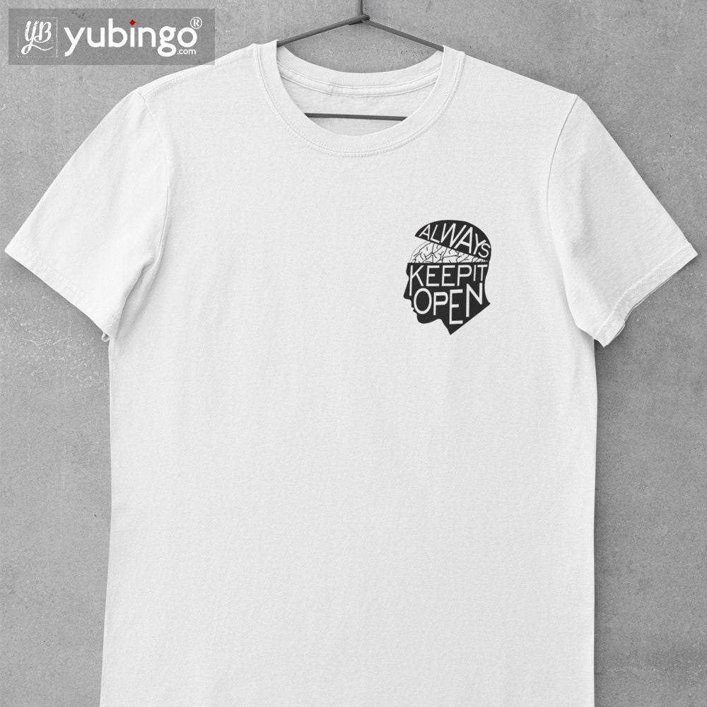 Keep Mind Open T-Shirt-White