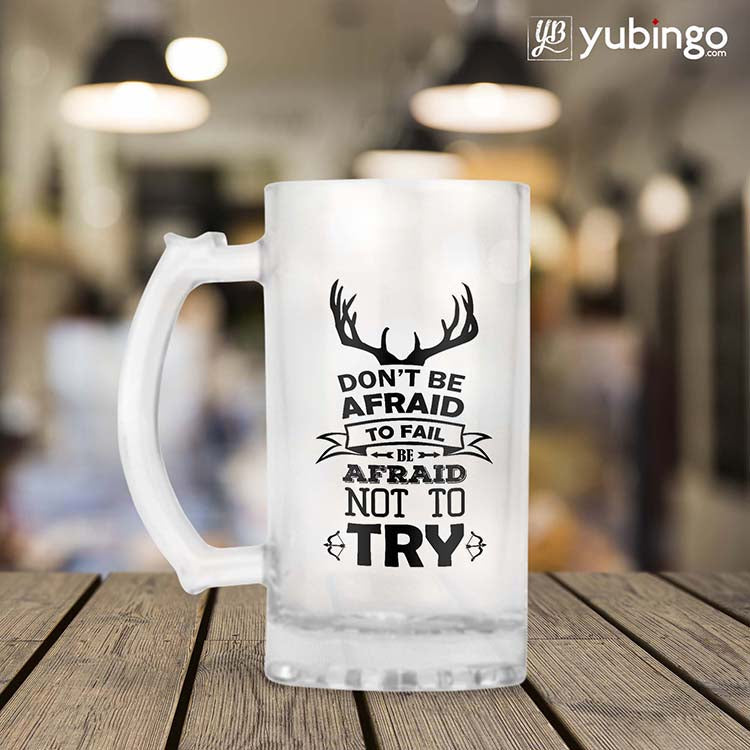 Keep Trying Beer Mug-Image2