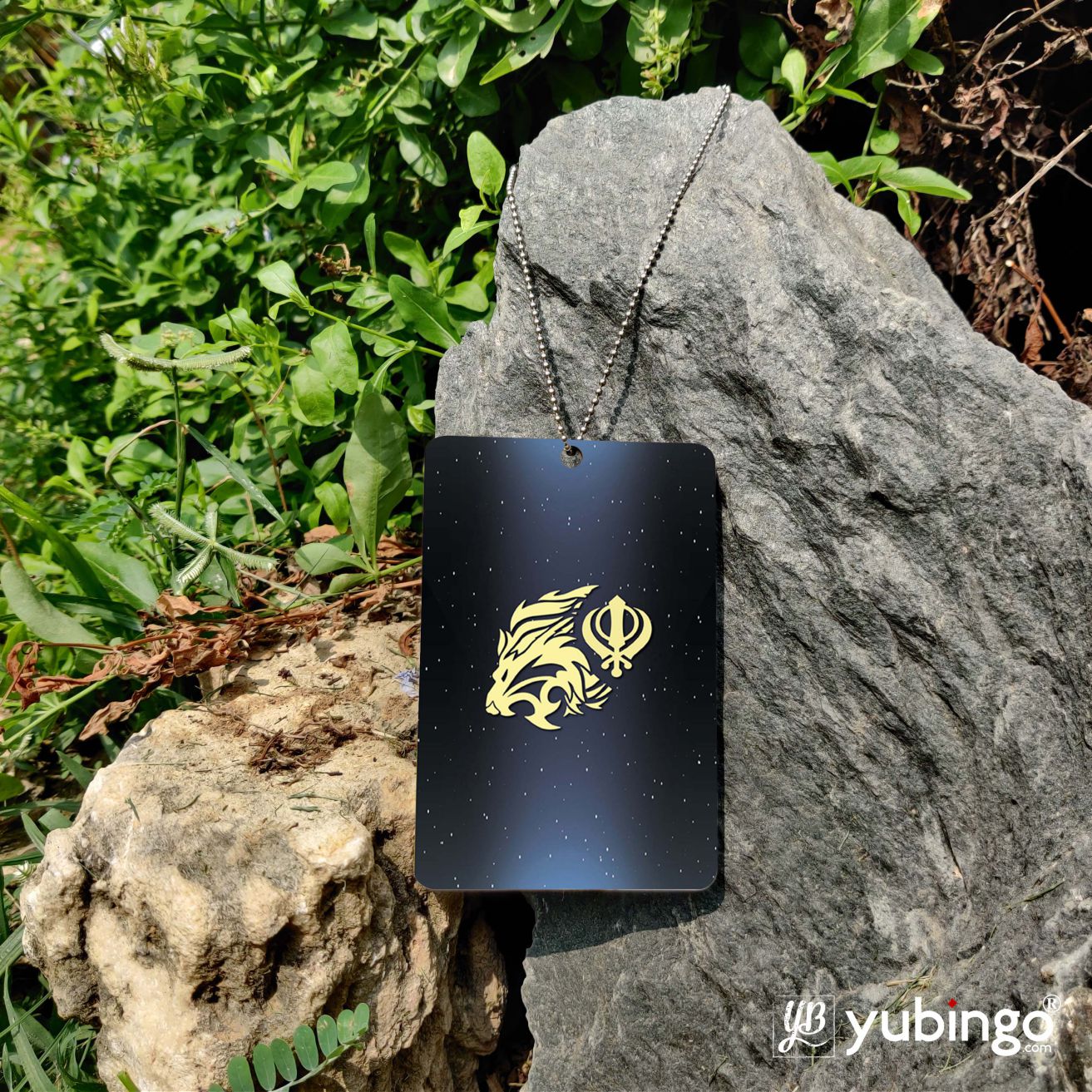 Khanda Sahib Car Hanging-Image5