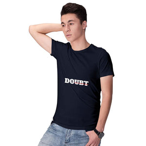 Kill the Doubt Men T-Shirt-Navy Blue