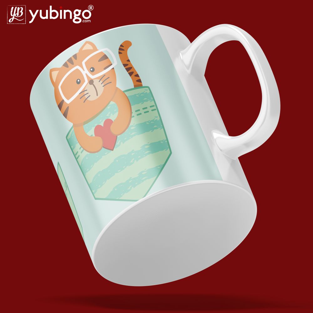 Kitty in Pocket Coffee Mug-Image5