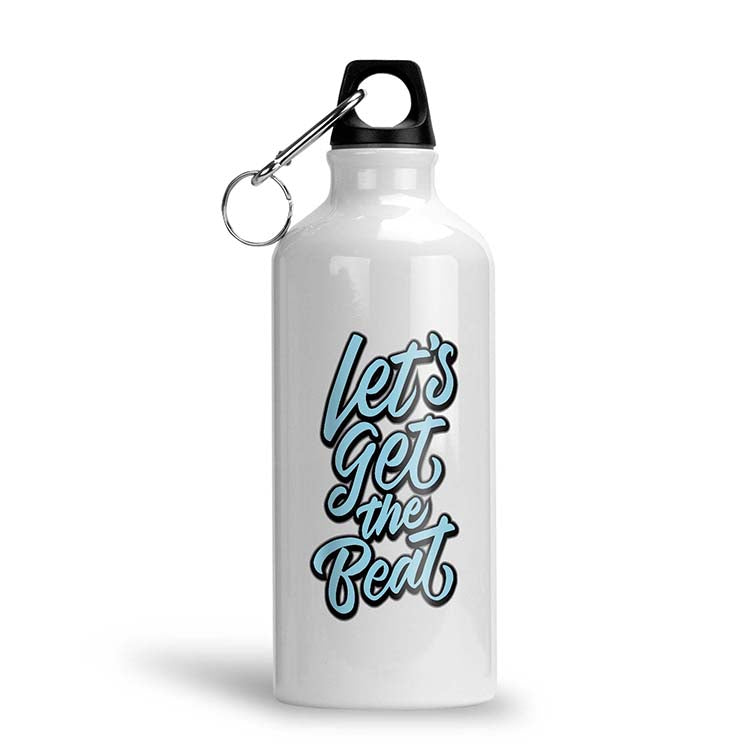 Let's Get The Beat Water Bottle
