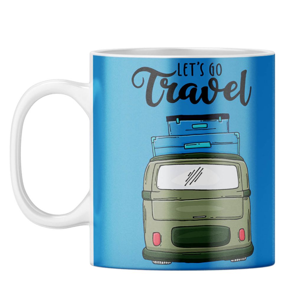 Let's Go Traveling Coffee Mug