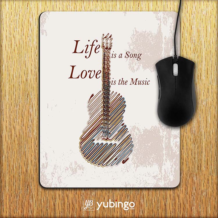 Life is a Song Mouse Pad-Image2