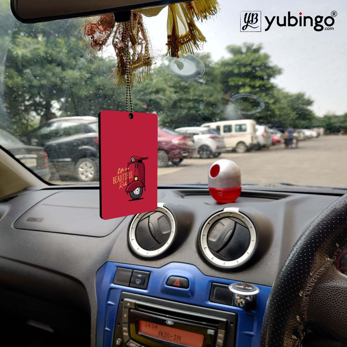 Life is Beautiful Ride Car Hanging-Image2