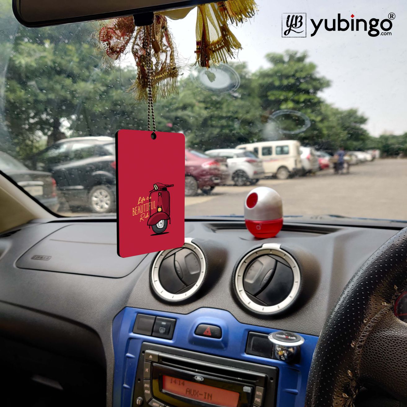 Life is Beautiful Ride Car Hanging-Image2