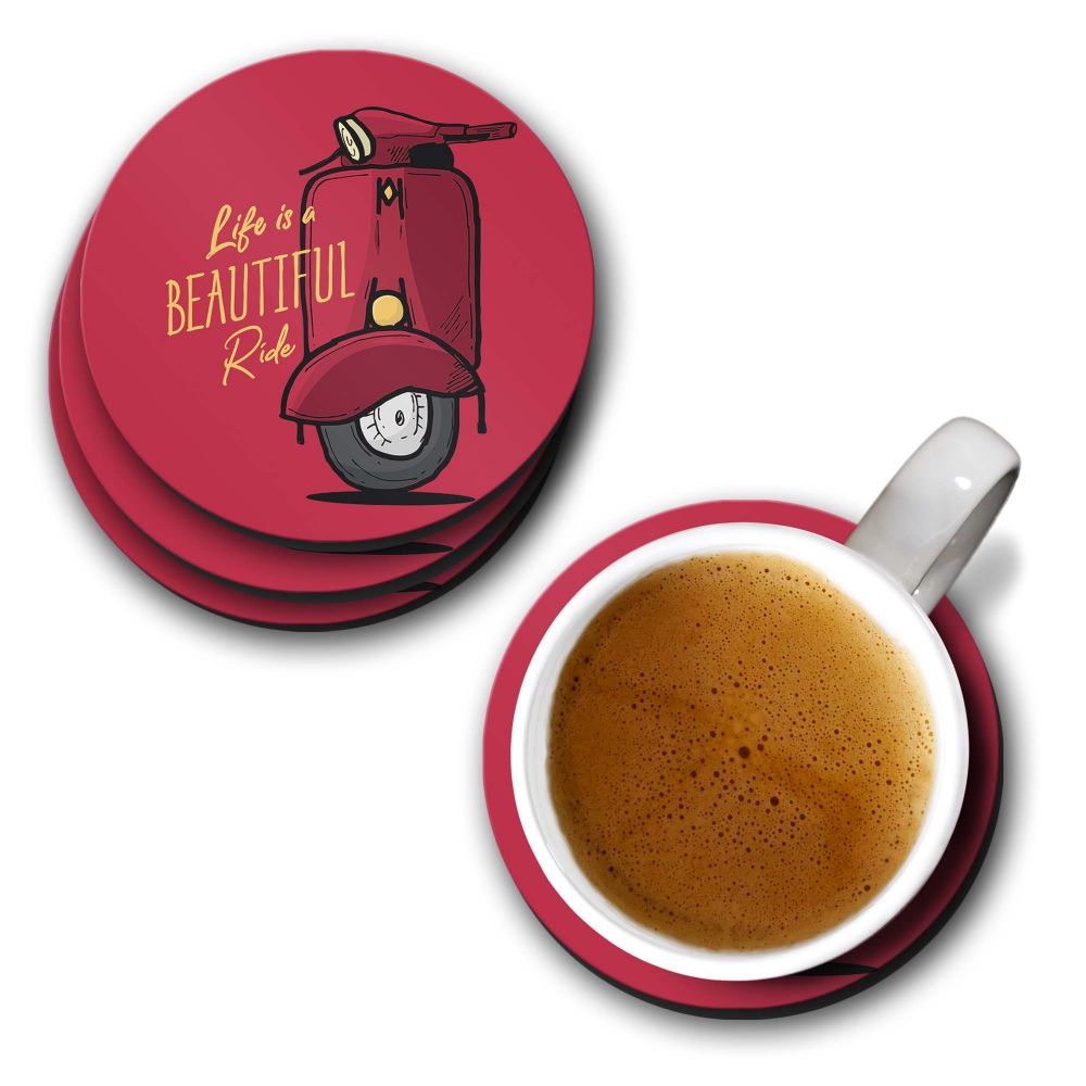 Life is Beautiful Ride Coasters