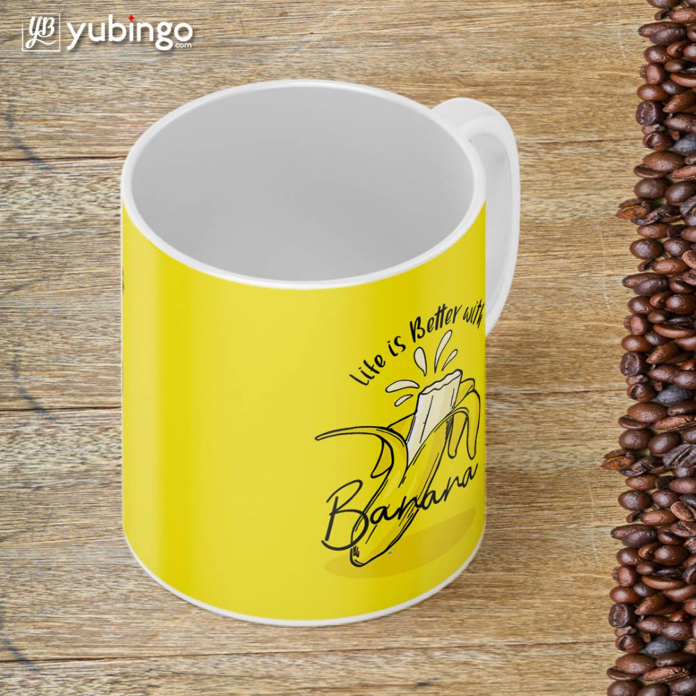 Life is Better with Banana Coffee Mug-Image4