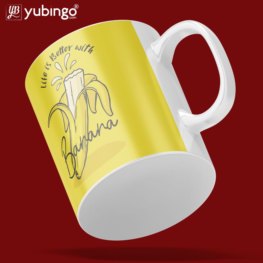 Life is Better with Banana Coffee Mug-Image5