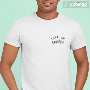 Life Is Good T-Shirt-White