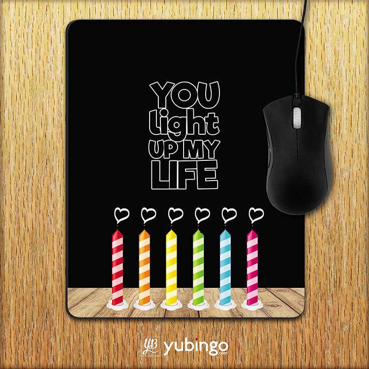 Light Up My Life Mouse Pad