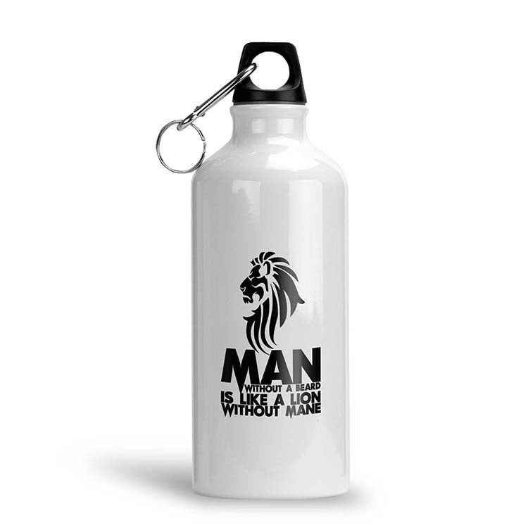 Lion Without Mane Water Bottle