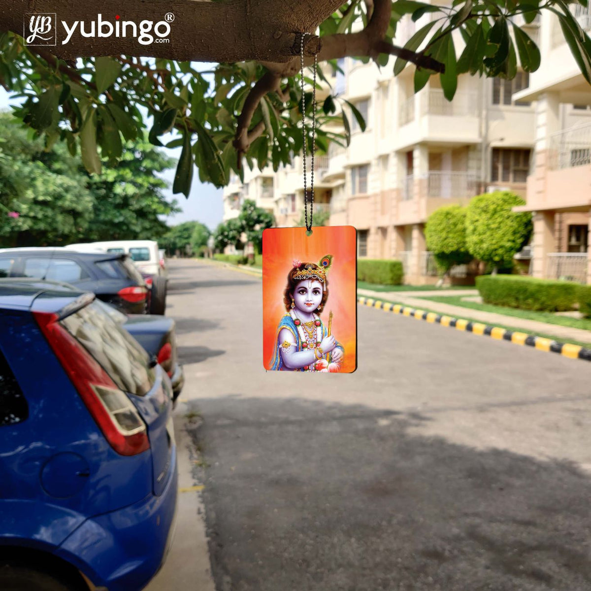 Little Krishna Car Hanging-Image4
