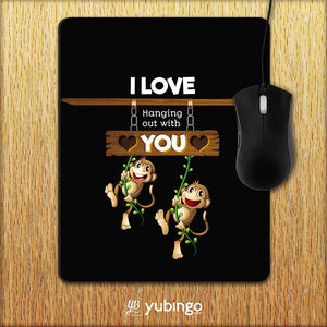 Love Hanging Out Mouse Pad-Image2