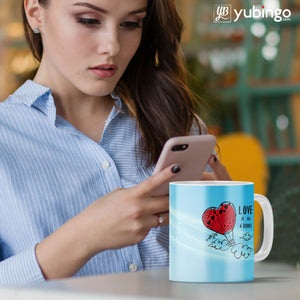 Love is all around Coffee Mug with Coaster and Keychain-Image2