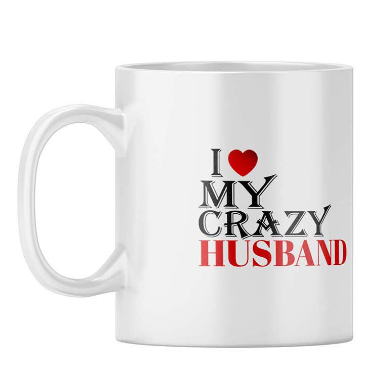 Love My Crazy Husband Coffee Mug