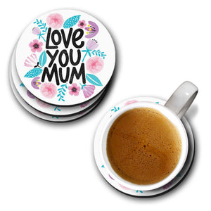 Love You Mum Coasters