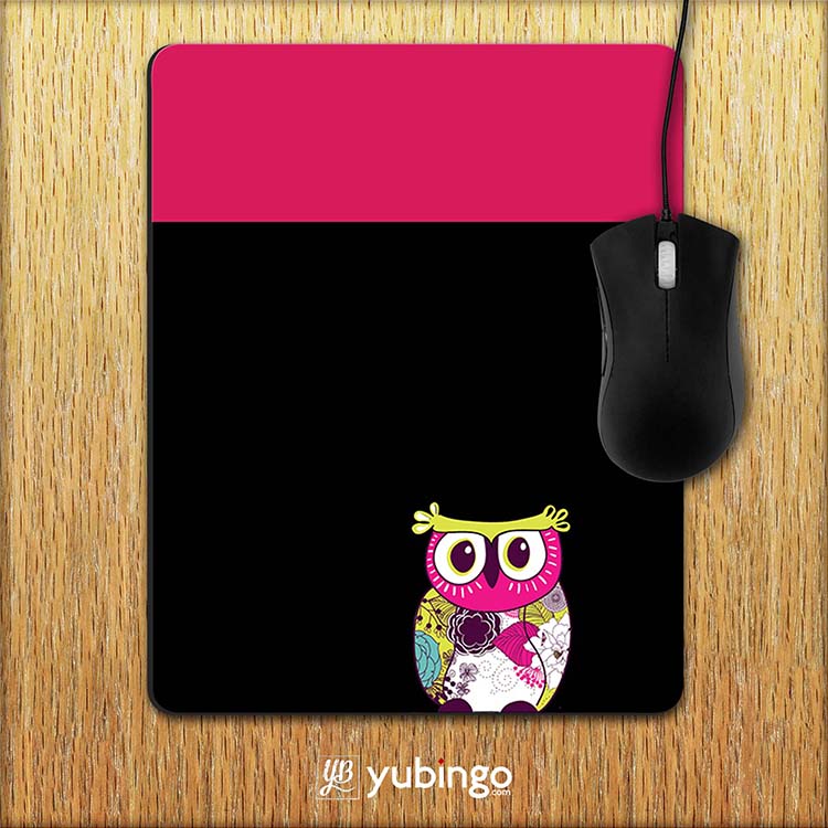 Lovely Owl Mouse Pad-Image2