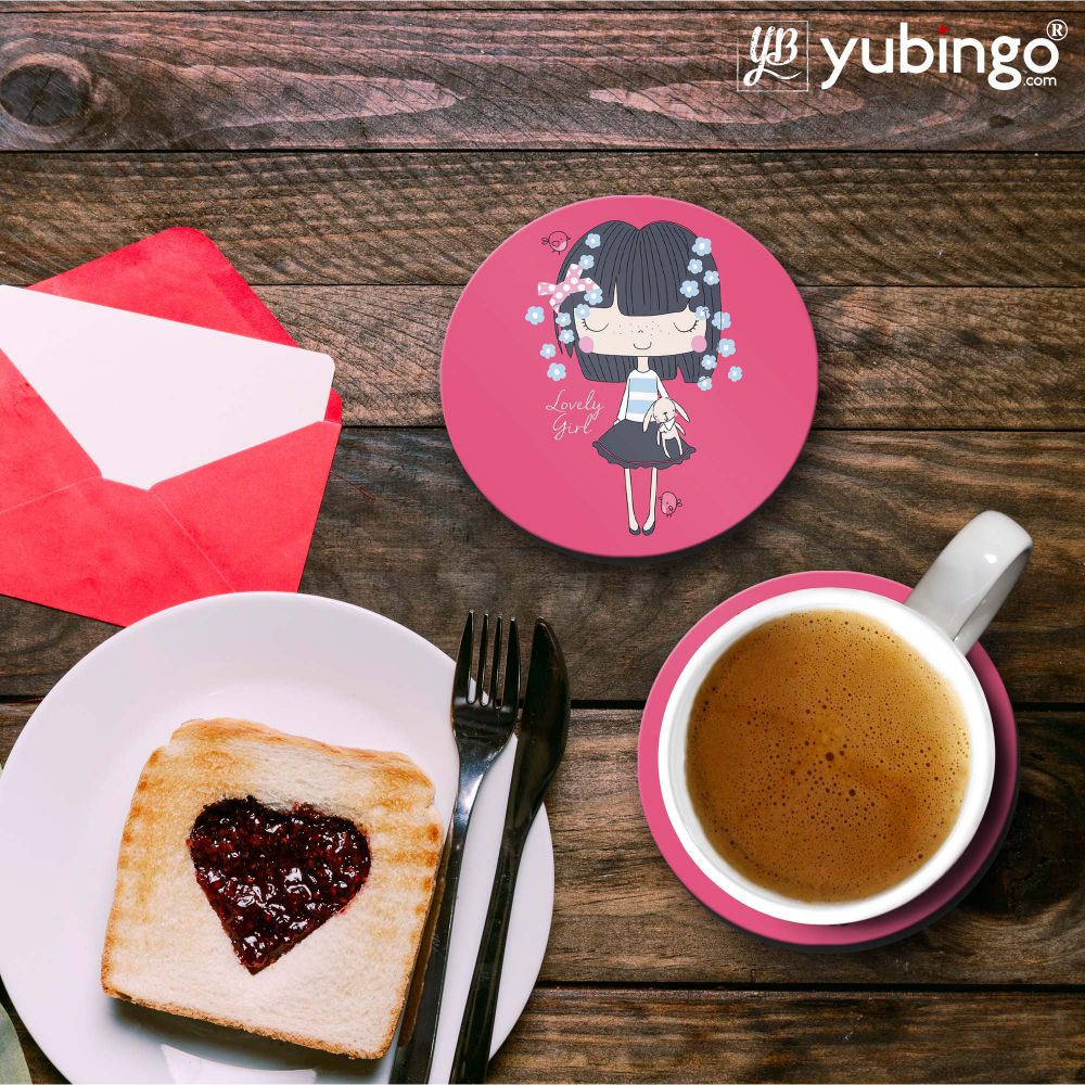 Loving Girl Coasters