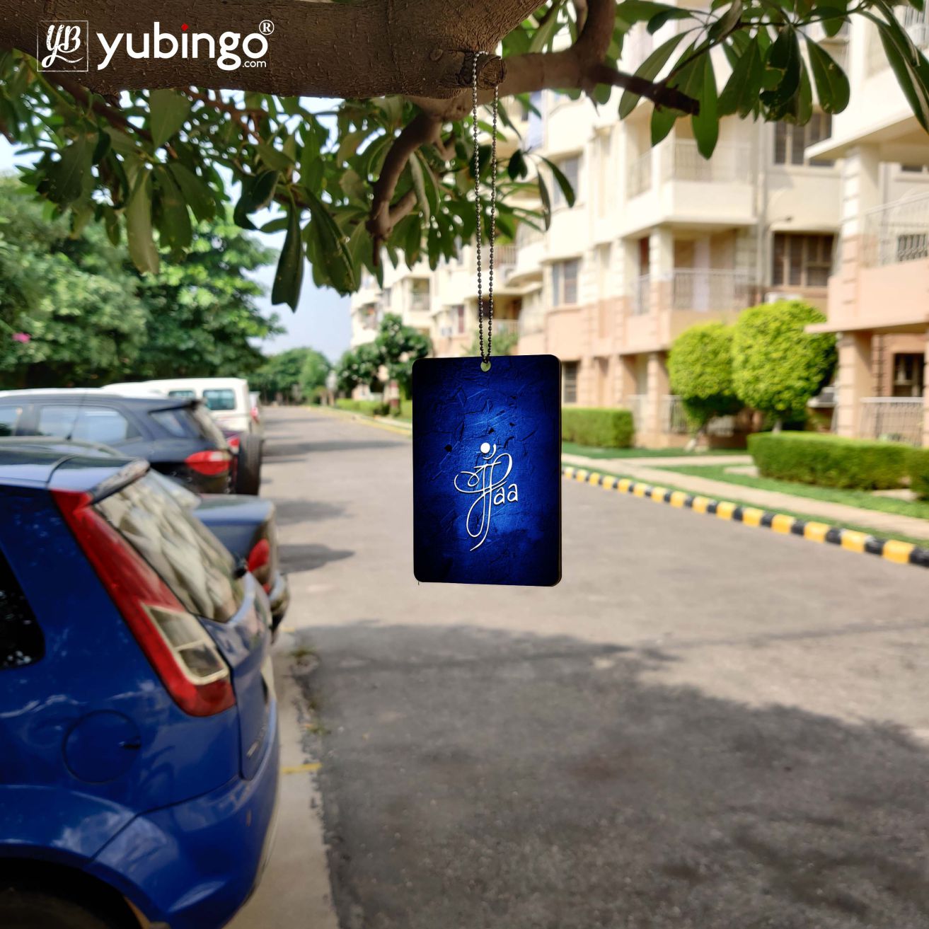 Maa Paa Car Hanging-Image4