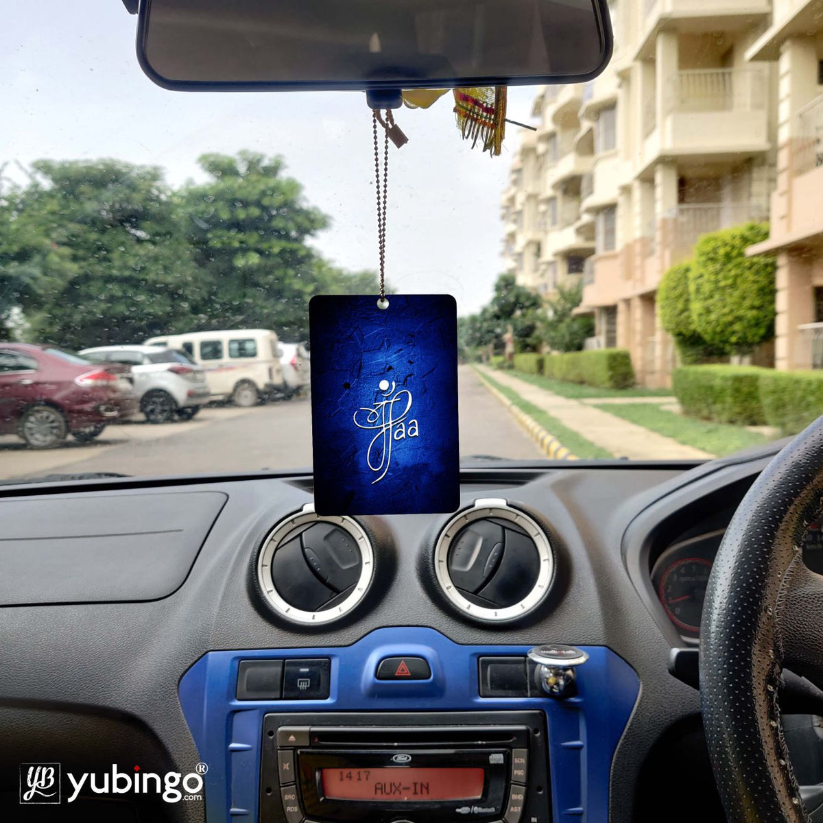 Maa Paa Car Hanging-Image6