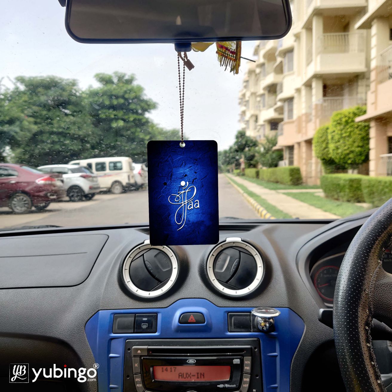 Maa Paa Car Hanging-Image6