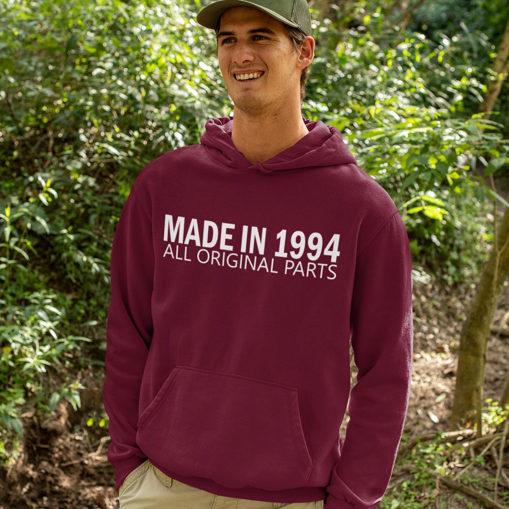 Made In 1994 Hoodie-Black